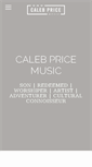 Mobile Screenshot of calebpricemusic.com